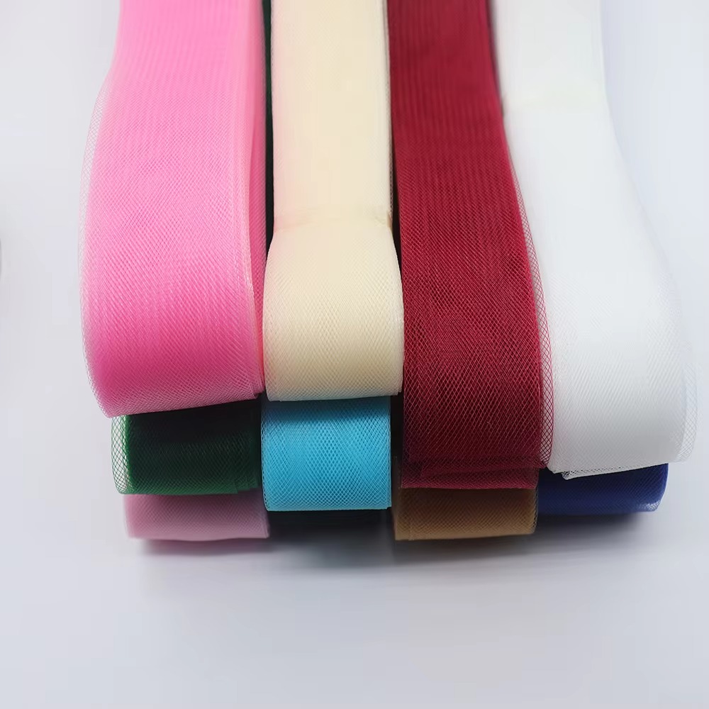 Wedding Dress - 25/50 Yards Stiff Polyester Horsehair Braid