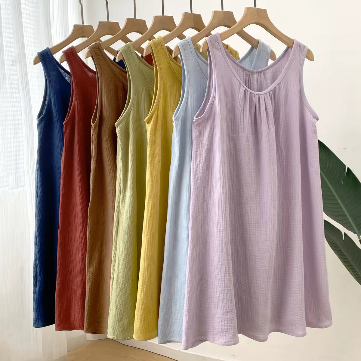 Summer Casual Women's Sleevele - đánh giá và giá Midi Dress