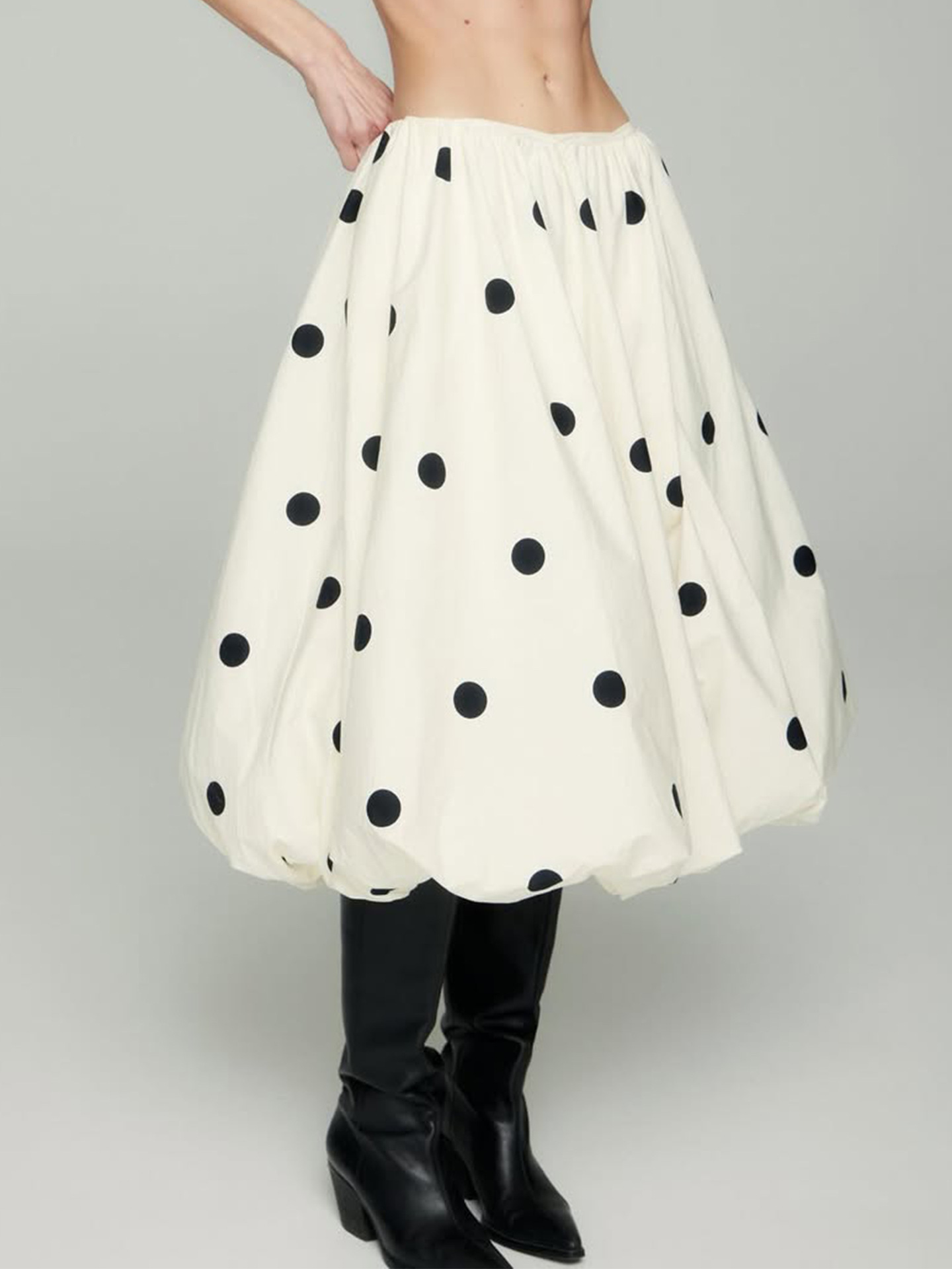 Women 2 Piece Polka Dot Dress  - đánh giá và giá Midi Dress