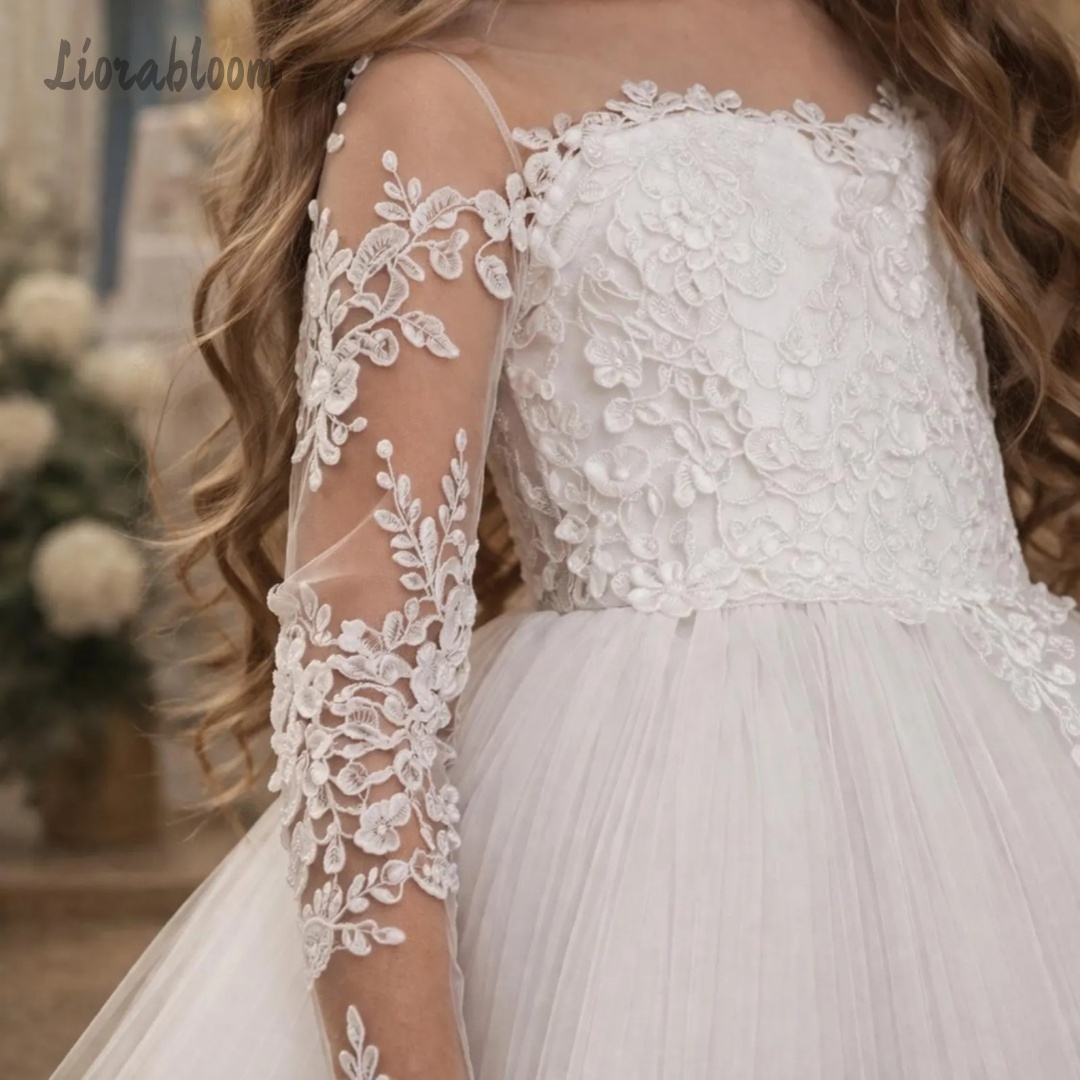 Girls' Lace Wedding Dress Cust - đánh giá và giá Formal Skirt