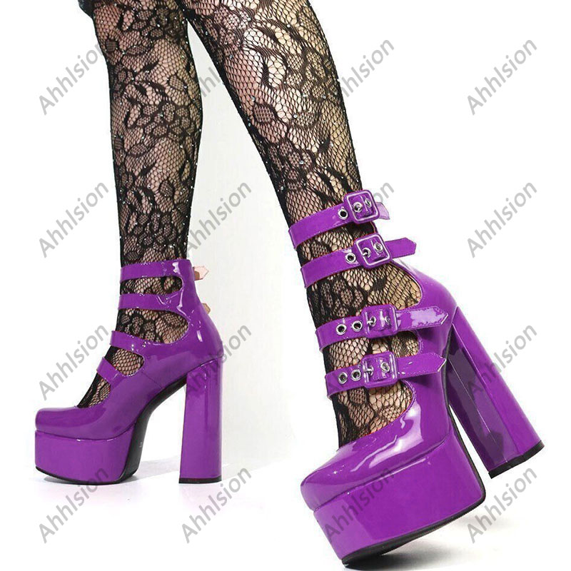 Ahhlsion Women Spring Pump Pat - đánh giá và giá Pump Heel Block