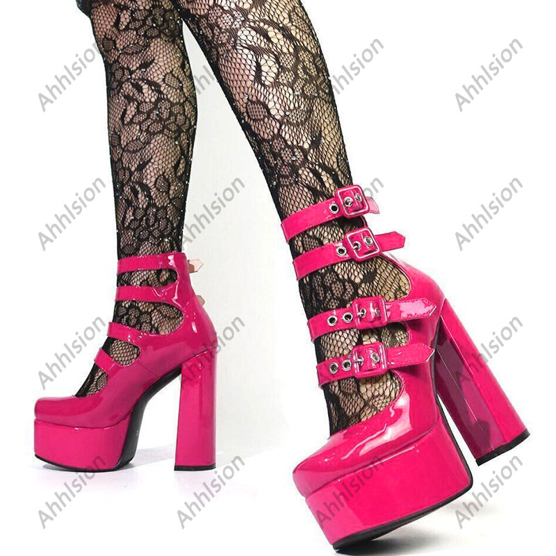 Ahhlsion Women Spring Pump Pat - đánh giá và giá Pump Heel Block