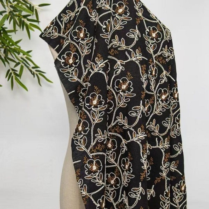 Embroidered Tulle Lace Trim Fa - đánh giá và giá Lace Dress