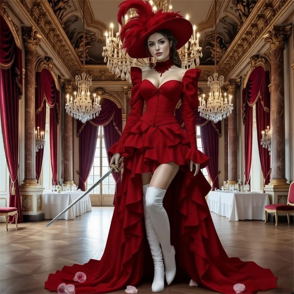 Elegant Medieval Vintage Steam - đánh giá và giá Evening Gown