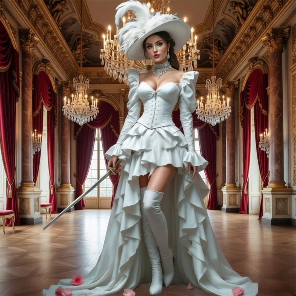 Elegant Medieval Vintage Steam - đánh giá và giá Evening Gown