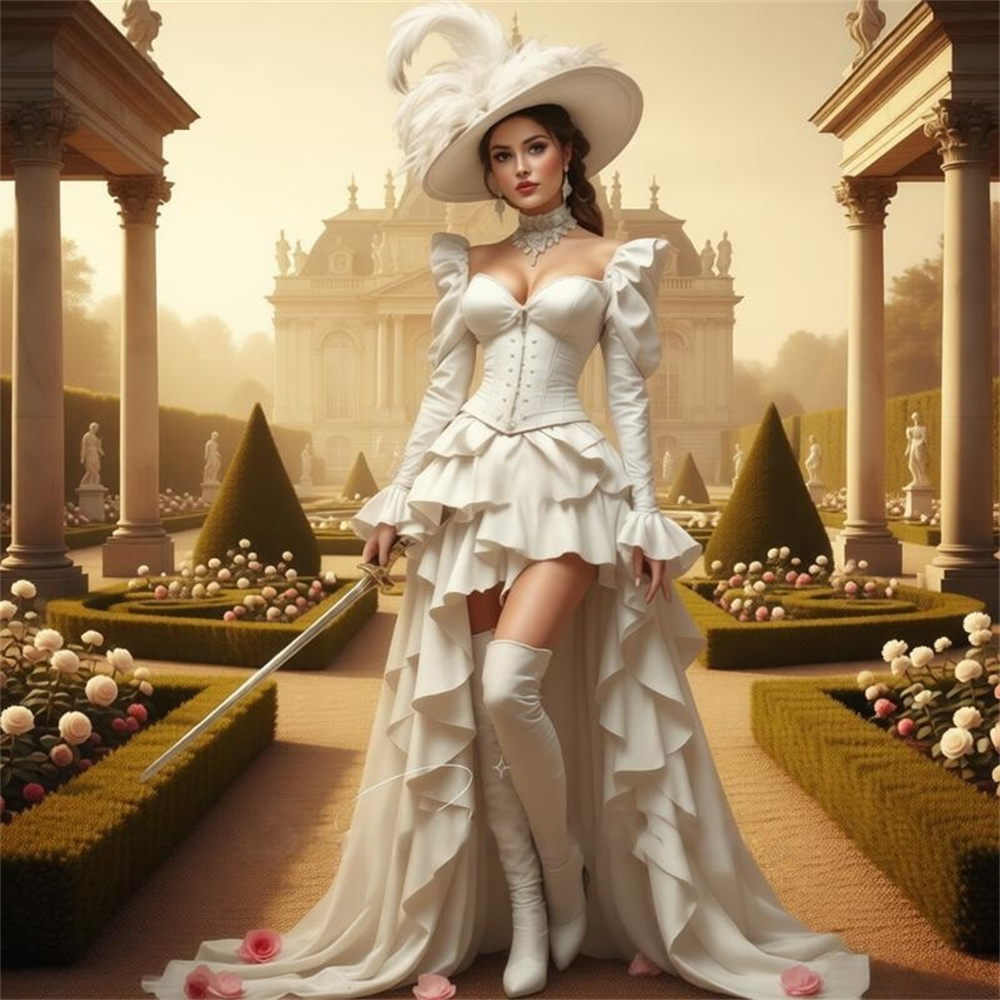 Elegant Medieval Vintage Steam - đánh giá và giá Evening Gown
