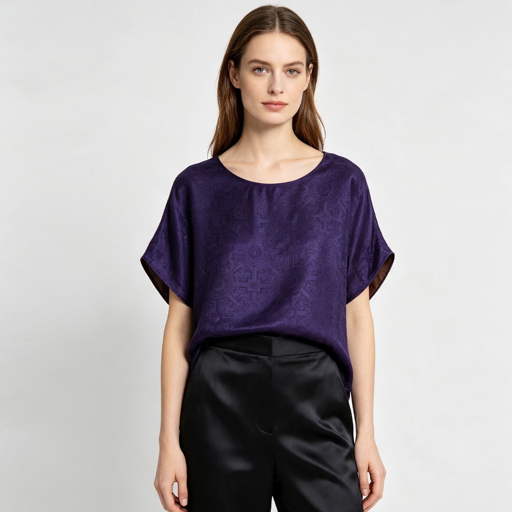 Plus Size Women's Casual Summe - đánh giá và giá Silk Blouse