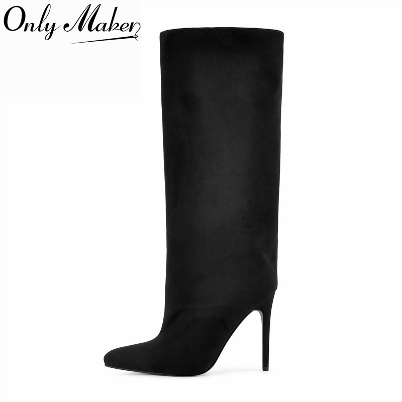 Onlymaker Black Faux Suede Kne - đánh giá và giá Formal Dress