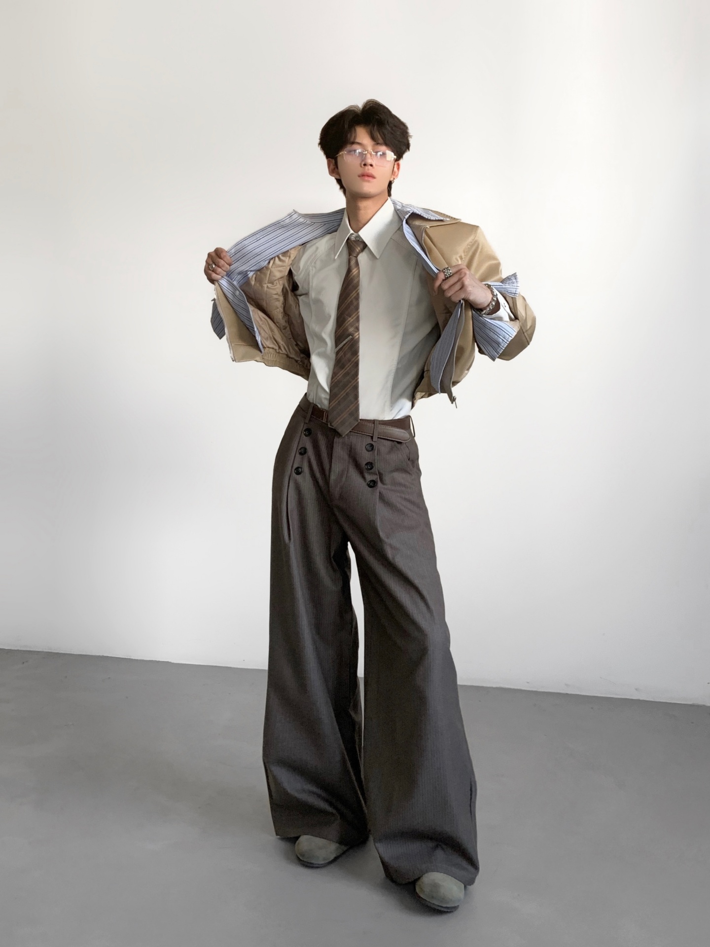 Ace Tailors Men's Casual Strip - đánh giá và giá Tailored Trouser Wide
