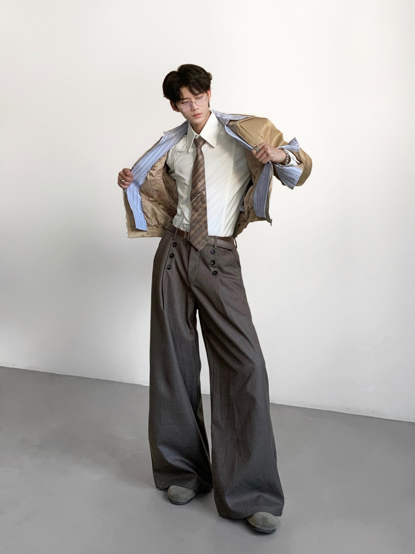Ace Tailors Men's Casual Strip - đánh giá và giá Tailored Trouser Wide
