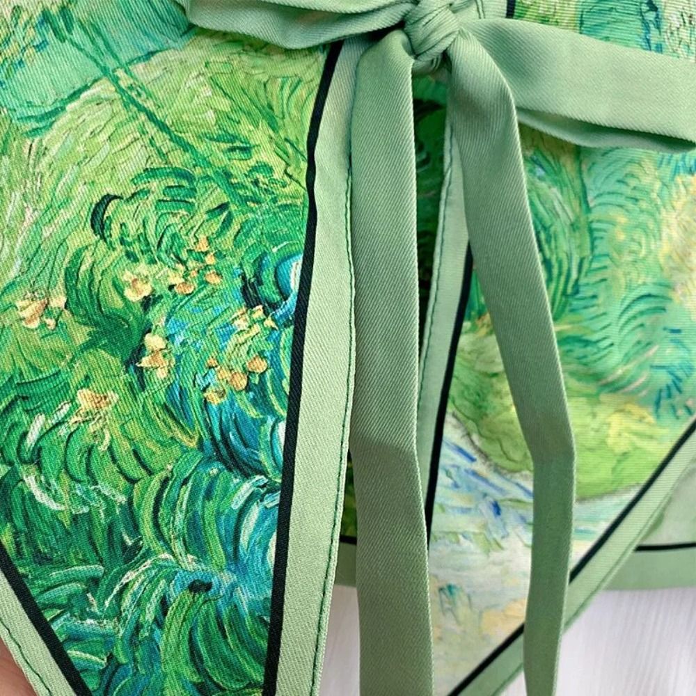 Floral Pattern Shirt Fake Coll - đánh giá và giá Silk Blouse