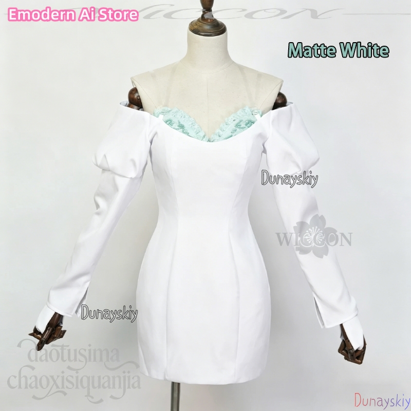 New Event CAFE Crossover White - đánh giá và giá Evening Gown