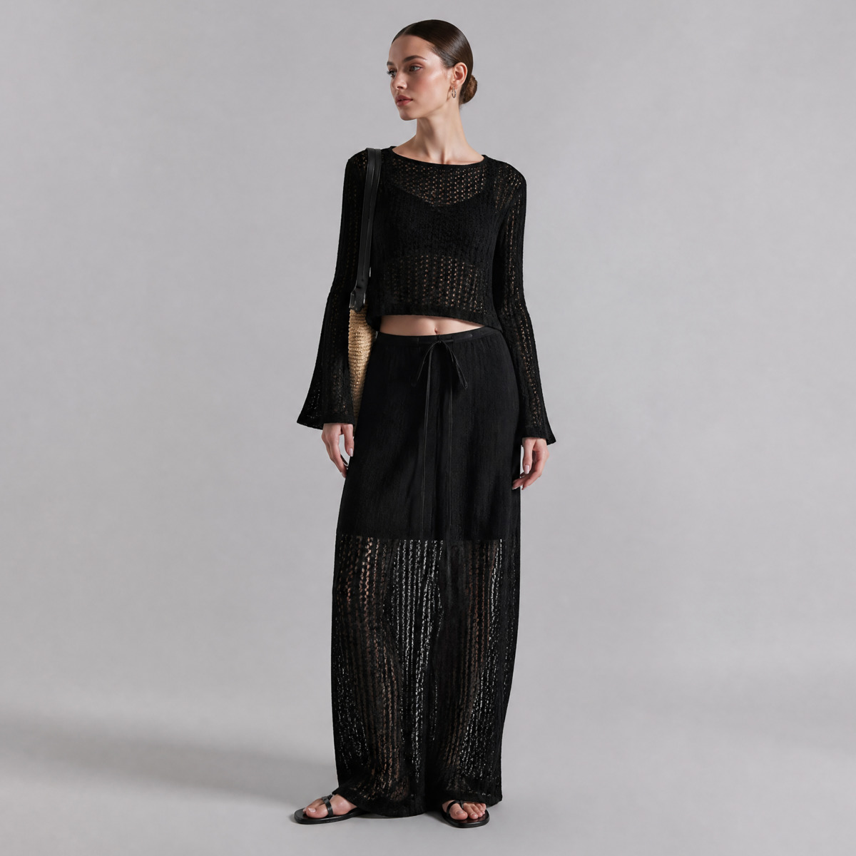 IG 2026 Women's Hollow Out Kni - đánh giá và giá Formal Skirt