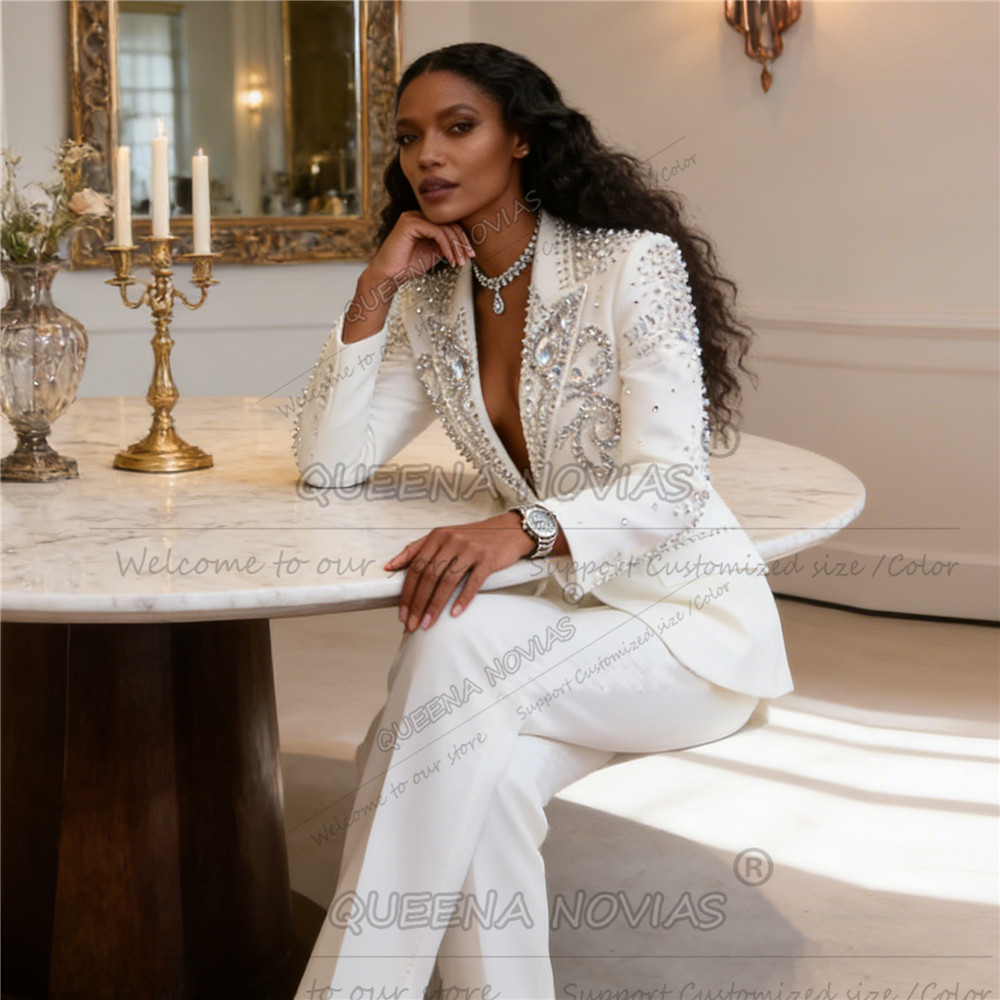 Customized Stones Beaded Suit  - đánh giá và giá Womens Blazer