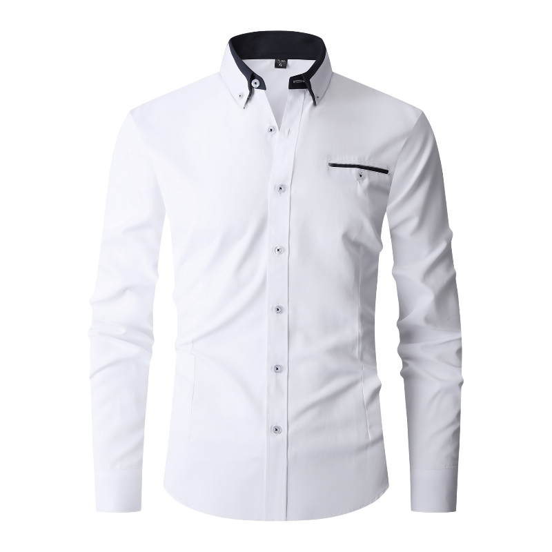 Men Formal Shirt Long Sleeve O - đánh giá và giá Formal Dress