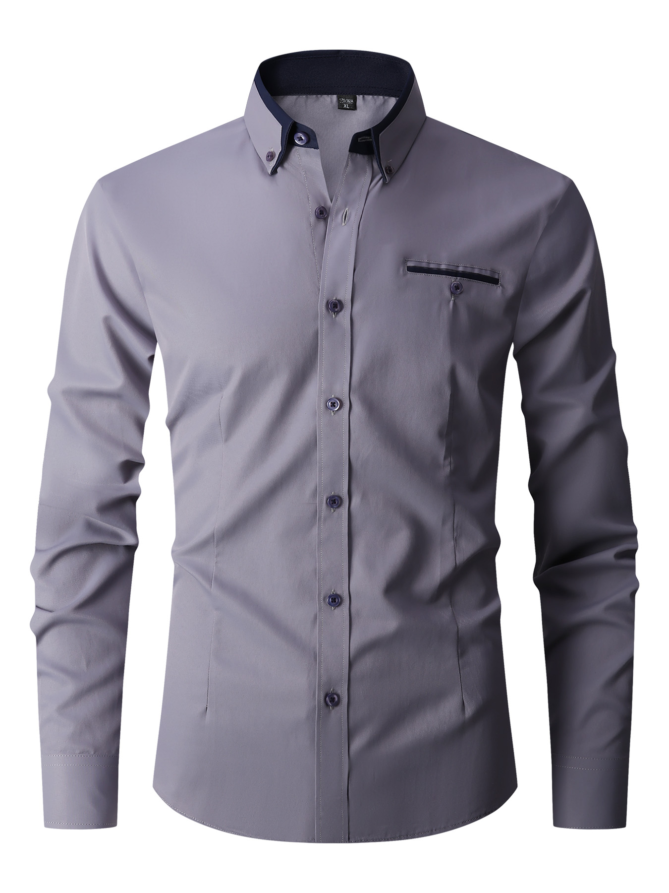 Men Formal Shirt Long Sleeve O - đánh giá và giá Formal Dress