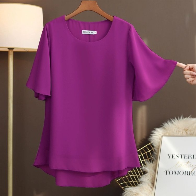 Elegant Plus Size Silk Blouse  - đánh giá và giá Silk Blouse