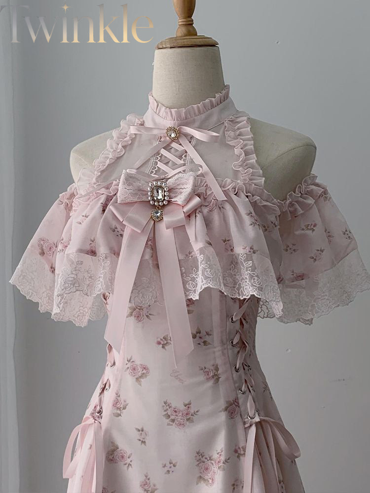 Summer Floral Off-Shoulder Dre - đánh giá và giá Midi Dress