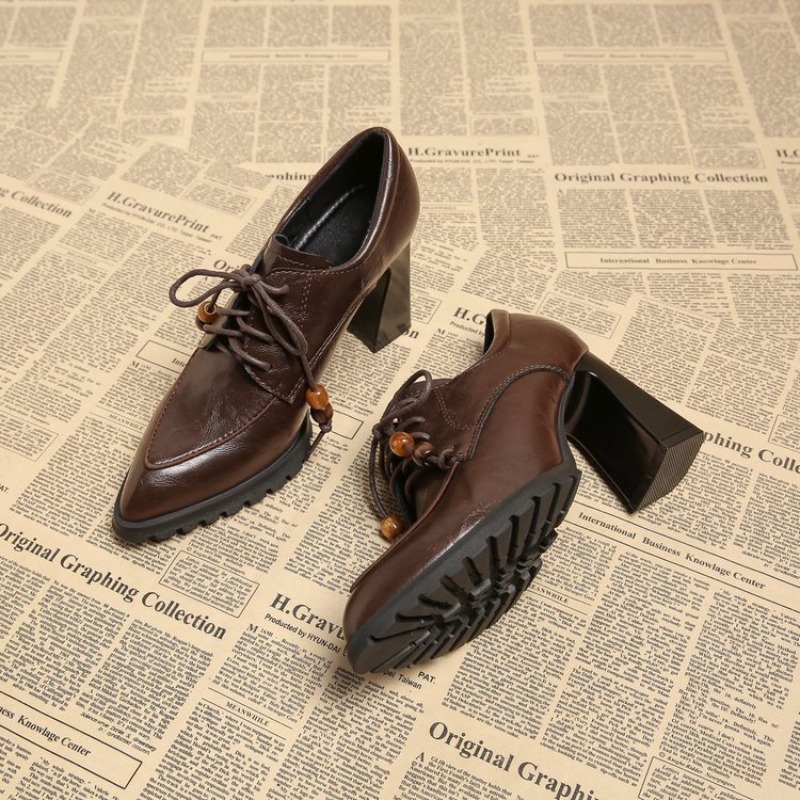 French Deep Mouth Block Heel S - đánh giá và giá Pump Heel Block