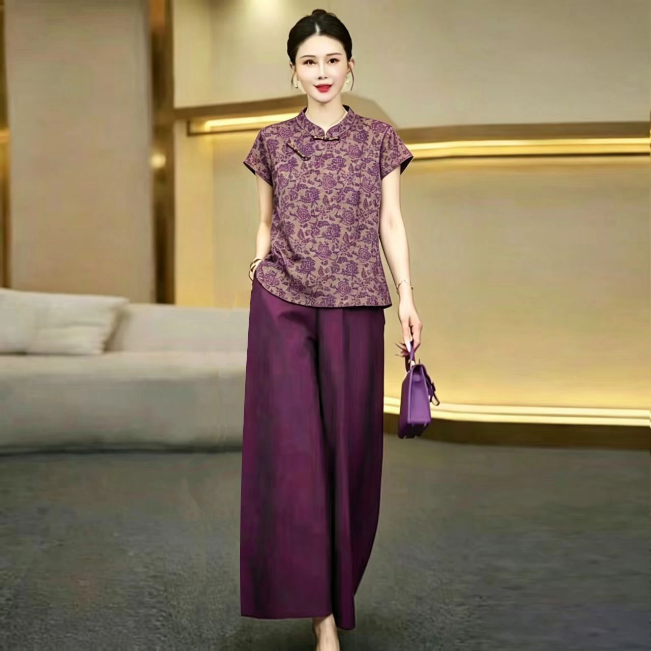 Silk Suit Summer Mother's New  - đánh giá và giá Silk Blouse