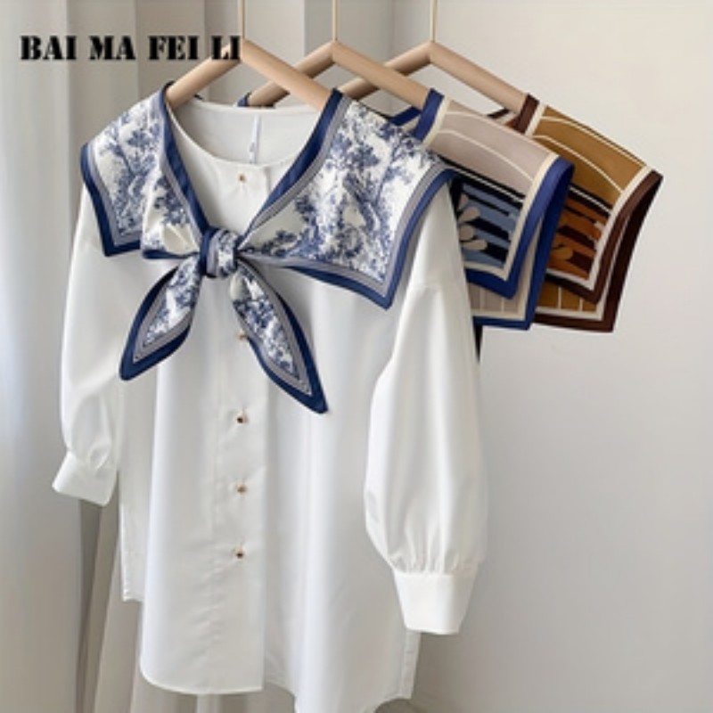 Women's Versatile Silk Scarf S - đánh giá và giá Silk Blouse