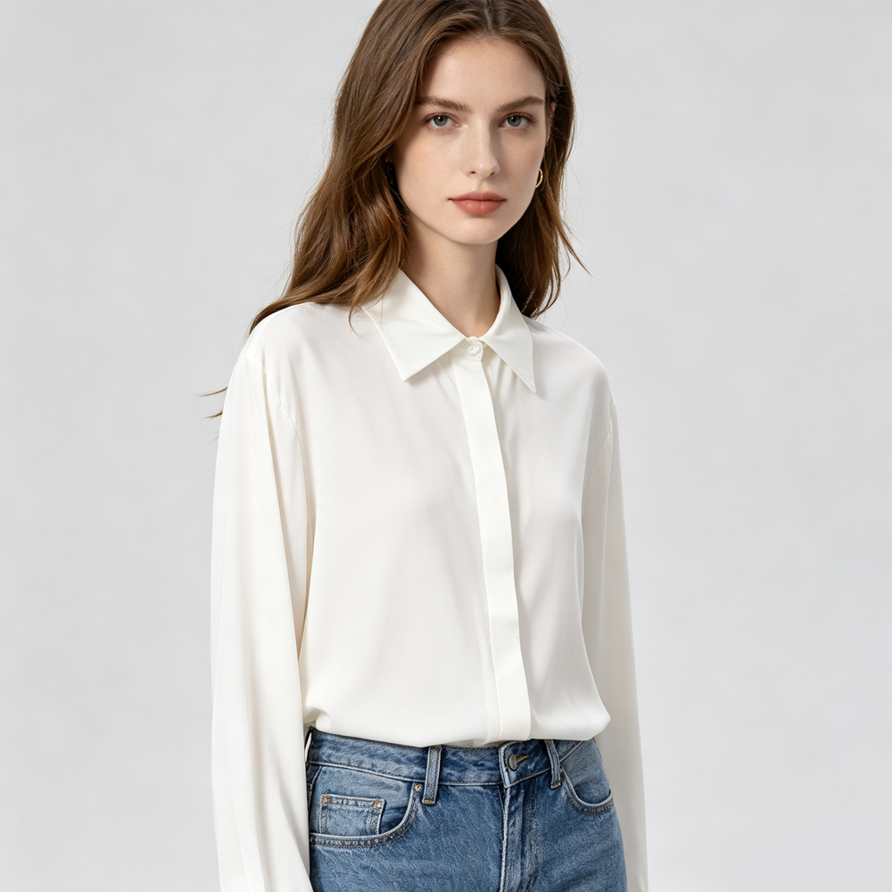 Plus Size Women's Fashion Earl - đánh giá và giá Silk Blouse