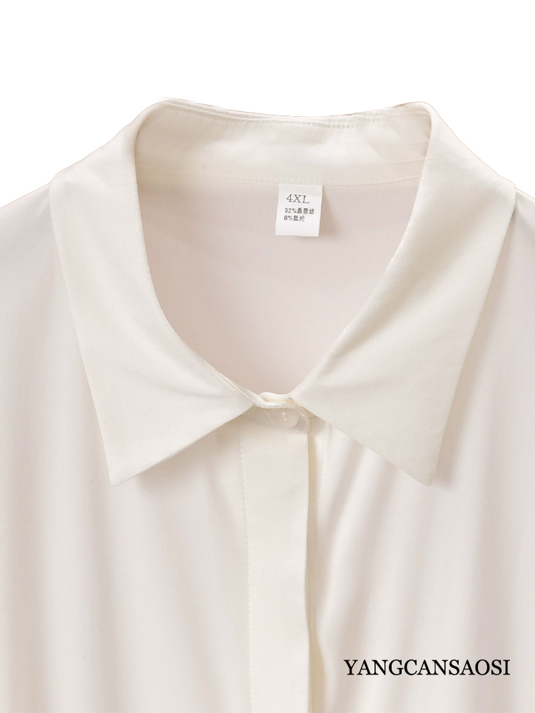 Plus Size Women's Fashion Earl - đánh giá và giá Silk Blouse