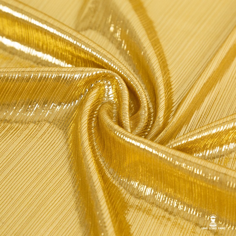 Golden Yellow Ribbed Knit Fabr - đánh giá và giá Evening Gown