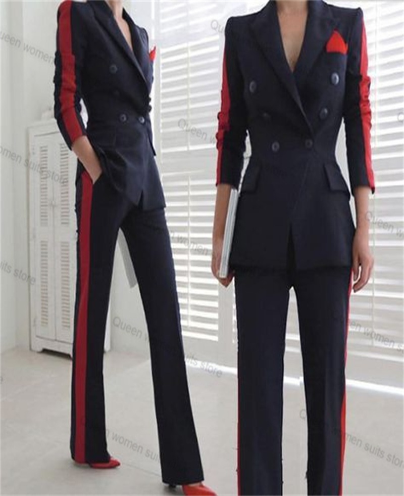 Red Black Autumn Women Suit Se - đánh giá và giá Women'S Red Formal Wear