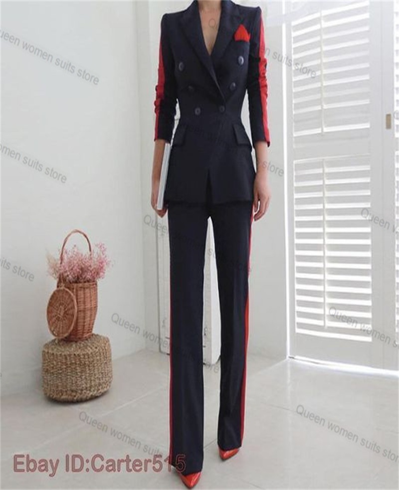 Red Black Autumn Women Suit Se - đánh giá và giá Women'S Red Formal Wear