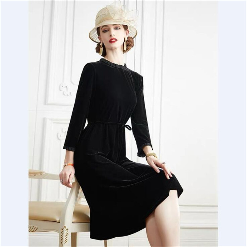 New Spring 2026 Women A-Line V - đánh giá và giá Midi Dress