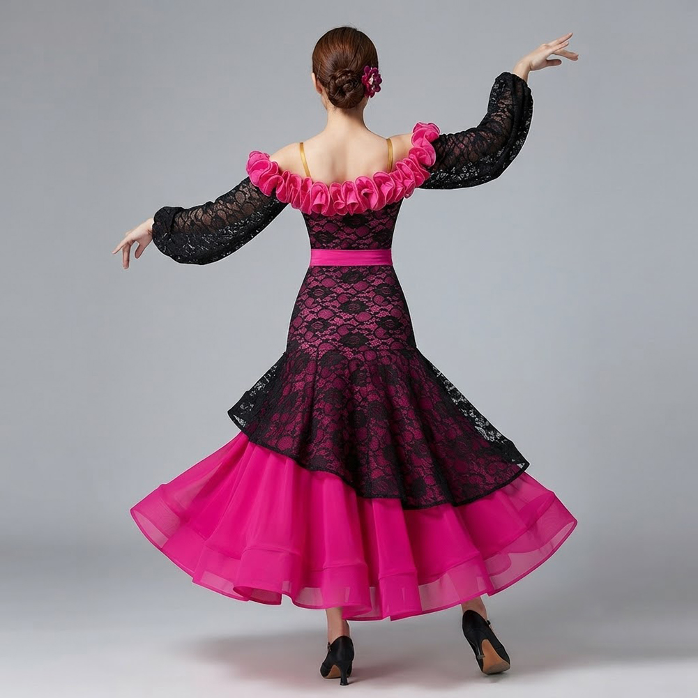 Women's Rose Red Ballroom Danc - đánh giá và giá Women'S Red Formal Wear