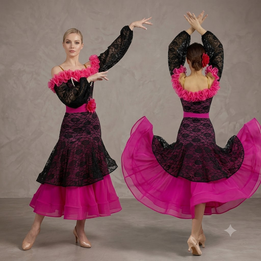 Women's Rose Red Ballroom Danc - đánh giá và giá Women'S Red Formal Wear