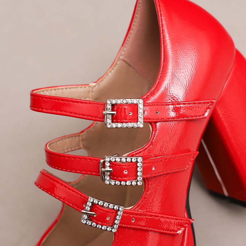 SIMLOVEYO Brand Women Pump Rou - đánh giá và giá Pump Heel Block