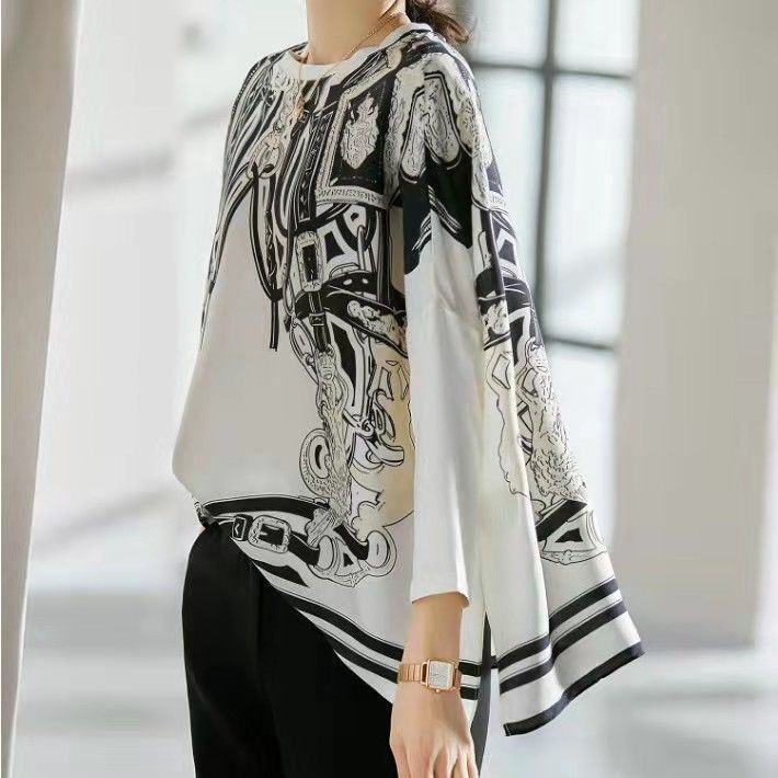 Simulated Silk Top with Drapin - đánh giá và giá Silk Blouse