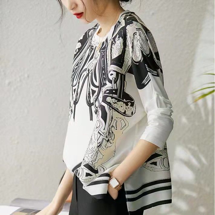 Simulated Silk Top with Drapin - đánh giá và giá Silk Blouse