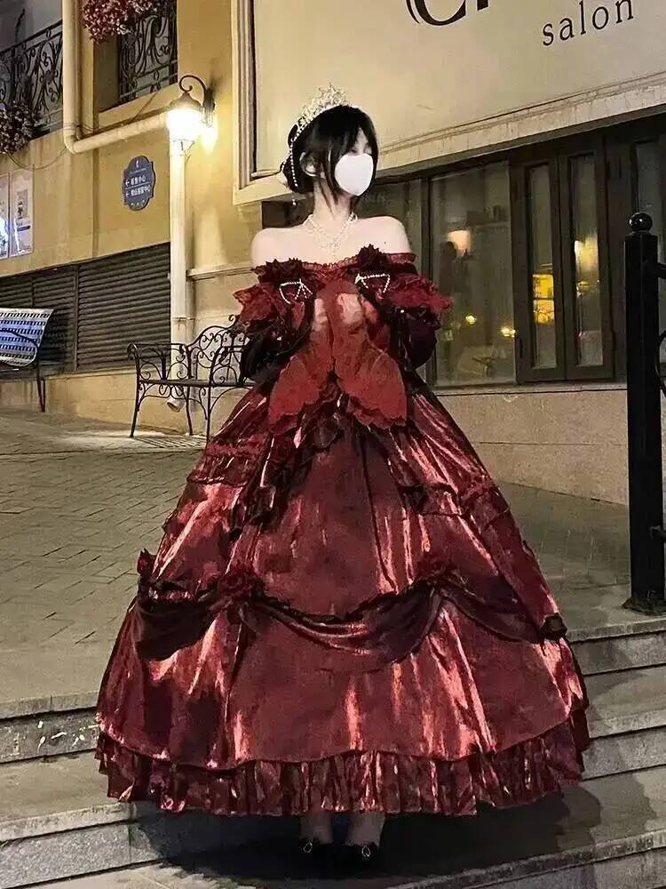 Beauty Princess Dress Red Loli - đánh giá và giá Formal Skirt