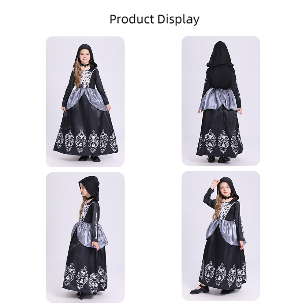 Red Black Witch Costume Hooded - đánh giá và giá Women'S Red Formal Wear