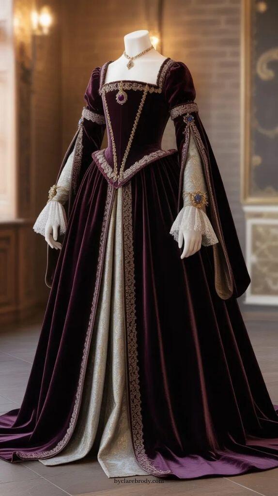 Vintage Duchess Purple Prom Go - đánh giá và giá Evening Gown