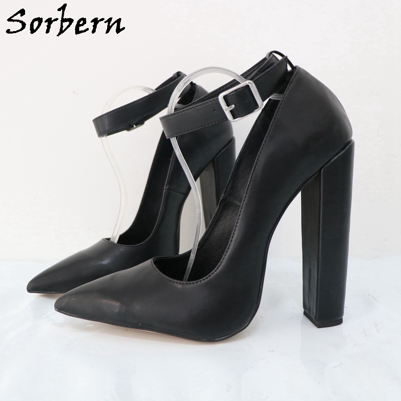 Sorbern Large Size Eu47 Women  - đánh giá và giá Pump Heel Block