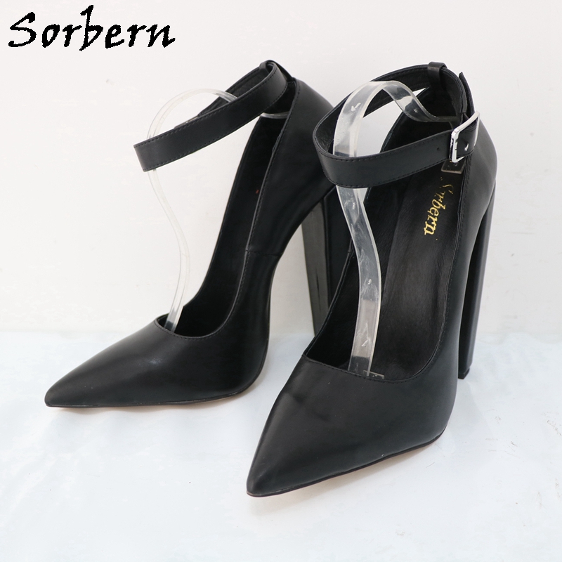 Sorbern Large Size Eu47 Women  - đánh giá và giá Pump Heel Block