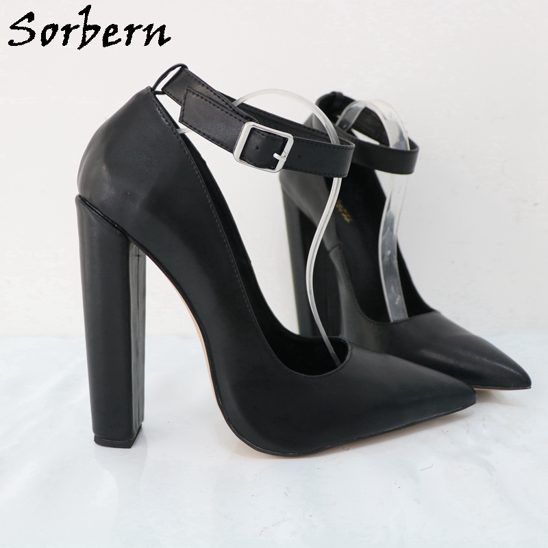 Sorbern Large Size Eu47 Women  - đánh giá và giá Pump Heel Block
