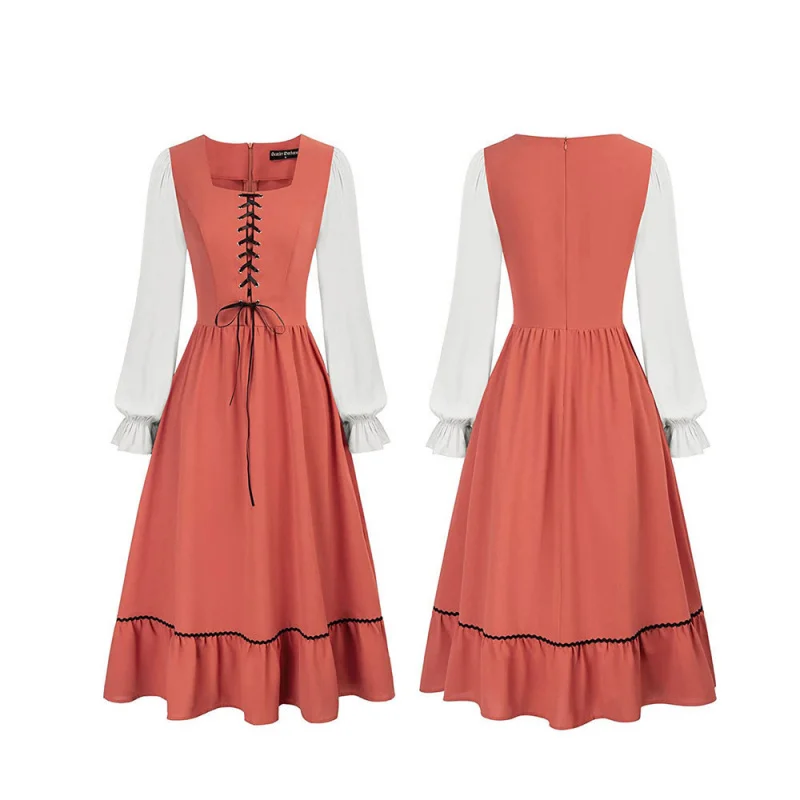 Women'S Vintage Court Medieval - đánh giá và giá Midi Dress