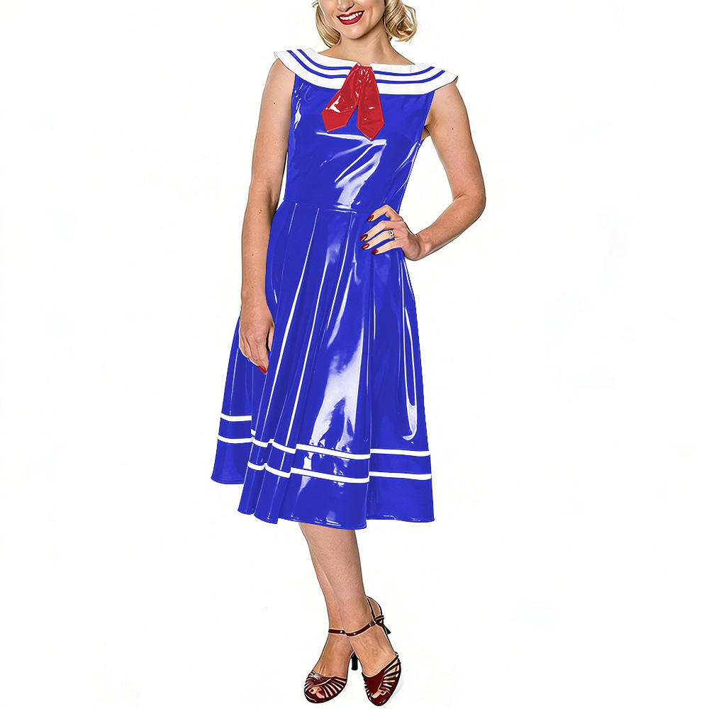 Vintage Sailor Dress for Women - đánh giá và giá Midi Dress