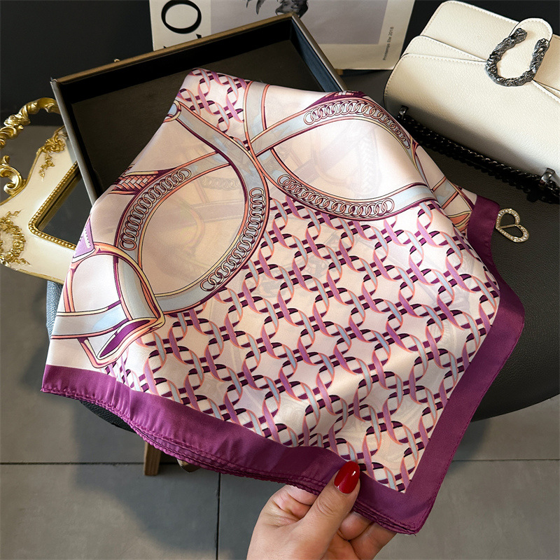 Luxury Female Square Scarf Cha - đánh giá và giá Silk Blouse