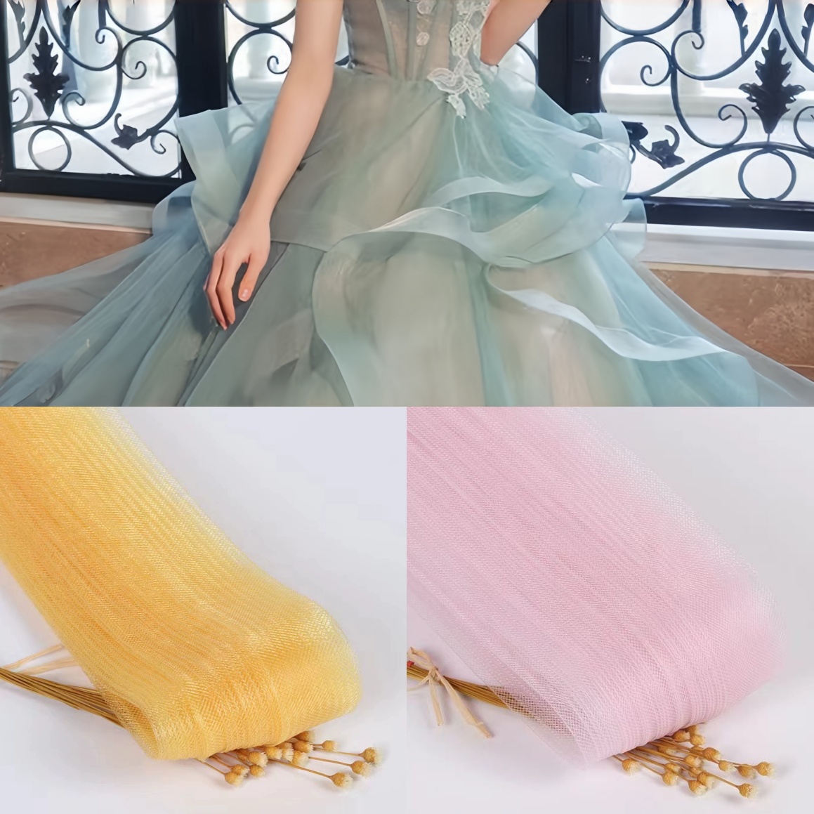 Elastic Mesh for Sewing Weddin - đánh giá và giá Wedding Dress