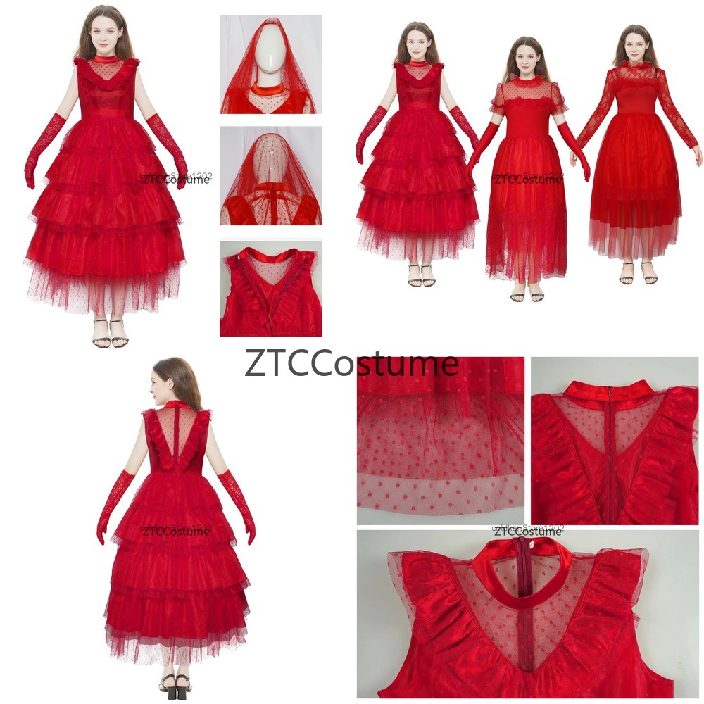 Lydia Deetz Cosplay Costume Go - đánh giá và giá Evening Gown