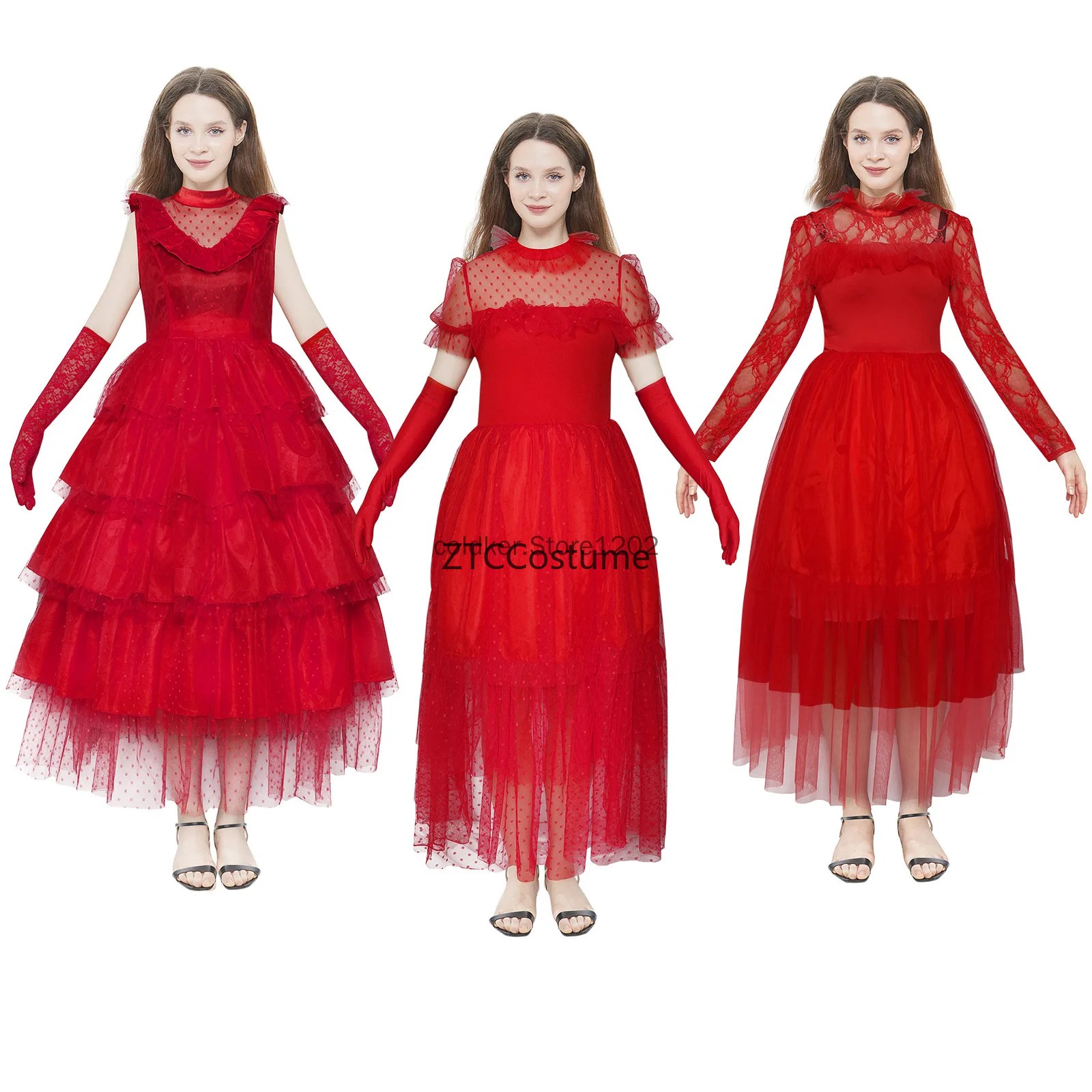 Lydia Deetz Cosplay Costume Go - đánh giá và giá Evening Gown